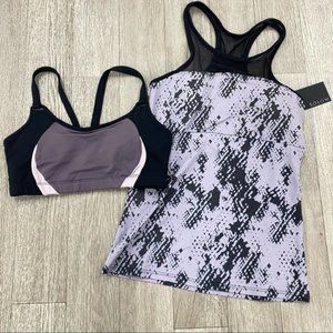 Solow Tank Top and Sports Bra Set